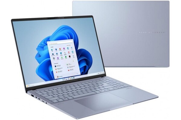 Laptop ASUS Vivobook S16 16.0" Intel Core Ultra 7 255H Intel Arc 32GB 1TB SSD Windows 11 Home niebieski
