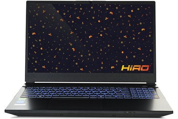 Laptop HIRO Y570 15.6" Intel Core i7 13620H NVIDIA GeForce RTX 5070 32GB 2TB SSD Windows 11 Home czarny