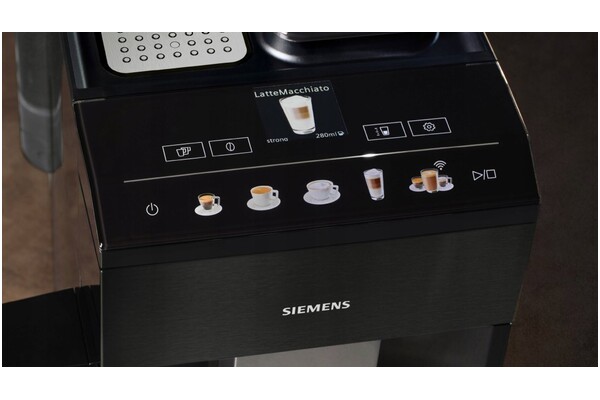 Ekspres Siemens EQ.500 TQ518RX3 automatyczny czarno-srebrny