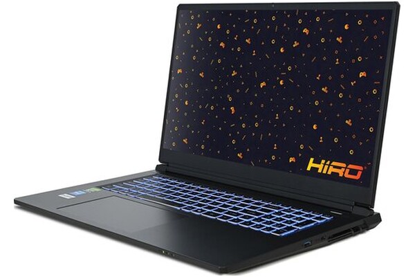 Laptop HIRO Y750 17.3" Intel Core i7 13620H NVIDIA GeForce RTX 5050 16GB 1TB SSD Windows 11 Home czarny