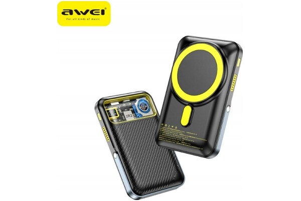 Powerbank Awei PA-10 10000mAh szary