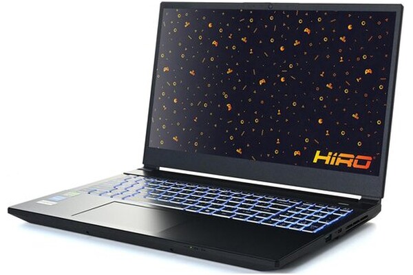 Laptop HIRO Y550 15.6" Intel Core i7 13620H NVIDIA GeForce RTX 5050 16GB 1TB SSD Windows 11 Home czarny