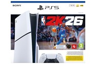 Konsola Sony PlayStation 5 Slim 1TB biało-czarny + NBA 2K26