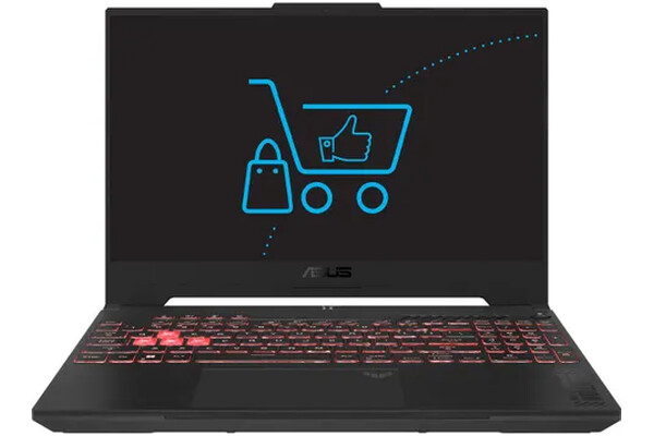 Laptop ASUS TUF Gaming A15 15.6" AMD Ryzen 7 7435HS NVIDIA GeForce RTX 4060 16GB 1TB SSD Windows 11 Home szary