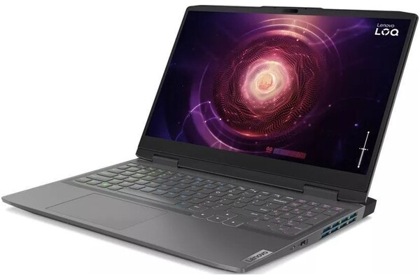 Laptop Lenovo LOQ 15 15.6" AMD Ryzen 5 7640HS NVIDIA GeForce RTX 4050 32GB 512GB SSD M.2 Windows 11 Home szary