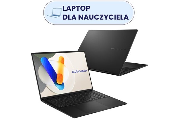 Laptop ASUS Vivobook S16 16.0" Intel Core Ultra 5 225H Intel Arc 130T 32GB 512GB SSD Windows 11 Home czarny