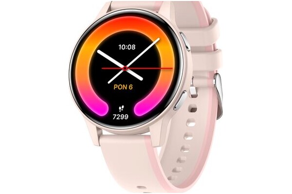 Smartwatch FOREVER JW600 Igo 1.28" różowy