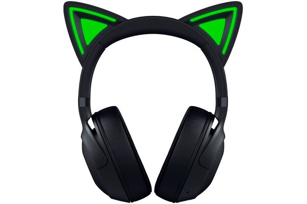 Słuchawki Razer Kraken KItty Edition V2 Nauszne Bezprzewodowe czarno-zielony