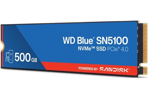 Dysk wewnętrzny WD SN5100 Blue SSD M.2 NVMe 500GB