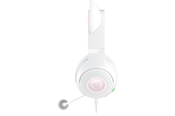 Słuchawki Razer Kraken KItty Edition V2 Nauszne Przewodowe biało-różowy
