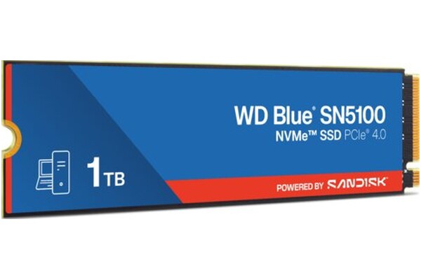 Dysk wewnętrzny WD SN5100 Blue SSD M.2 NVMe 1TB