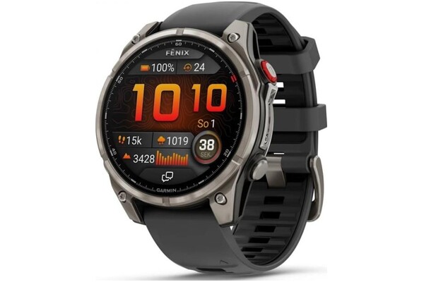 Smartwatch Garmin Fenix 8 Pro Sapphire 1.40" czarny