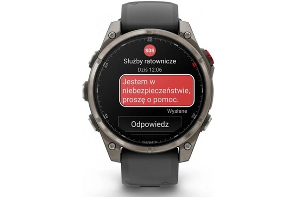 Smartwatch Garmin Fenix 8 Pro Sapphire 1.40" czarny