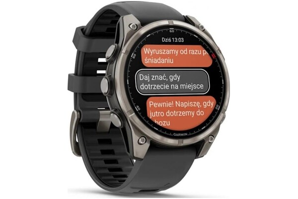 Smartwatch Garmin Fenix 8 Pro Sapphire 1.40" czarny