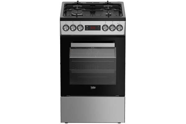 Kuchnia Beko FSM52332DXDT płyta gazowa, piekarnik elektryczny