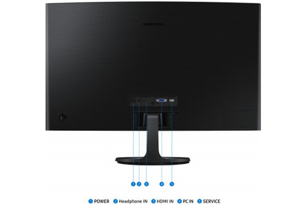 Monitor 27.0" Samsung LS27D360GAUXEN
