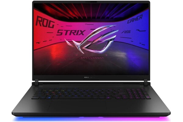 Laptop ASUS ROG Strix SCAR 18 18.0" Intel Core Ultra 9 275HX NVIDIA GeForce RTX 5080 32GB 2TB SSD M.2 Windows 11 Home czarny