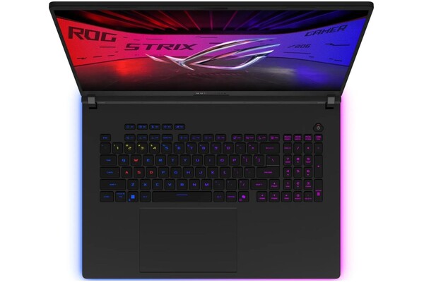Laptop ASUS ROG Strix SCAR 18 18.0" Intel Core Ultra 9 275HX NVIDIA GeForce RTX 5080 32GB 2TB SSD M.2 Windows 11 Home czarny