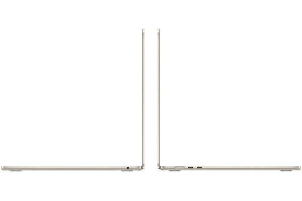Laptop Apple MacBook Air 15.3" Apple M4 M4 (10 rdz.) 16GB 256GB SSD M.2 macOS złoty