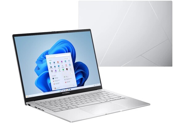 Laptop ASUS ZenBook 14 14.0" Intel Core Ultra 9 285H Intel Arc 140T 32GB 1TB SSD M.2 Windows 11 Home srebrny