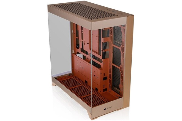 Obudowa PC Thermaltake E550 CTE TG Midi Tower żółty