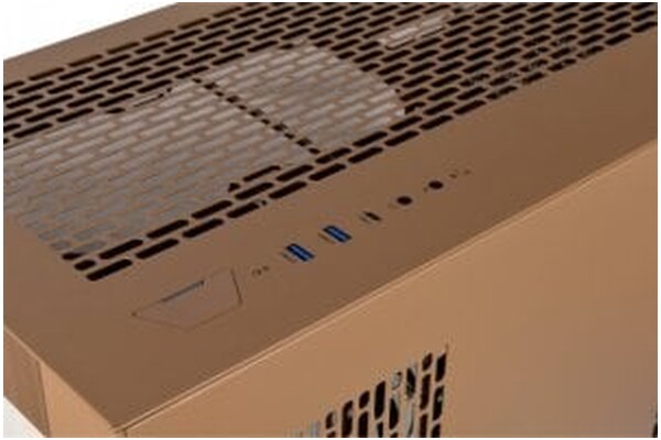 Obudowa PC Thermaltake E550 CTE TG Midi Tower żółty