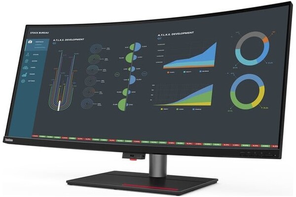 Monitor 39.7" Lenovo P40w-20 czarny