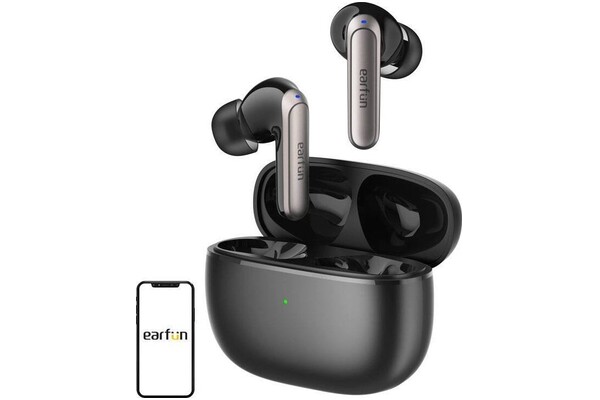 Słuchawki Earfun Air 2 Douszne Bezprzewodowe czarny