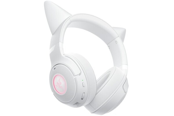 Słuchawki Razer Kraken KItty Edition V2 Nauszne Bezprzewodowe biało-różowy