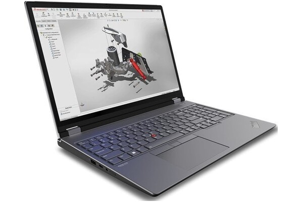Laptop Lenovo ThinkPad P16 16.0" Intel Core i7 13850HX NVIDIA RTX 2000 Ada Generation 32GB 1TB SSD M.2 Windows 11 Professional szary