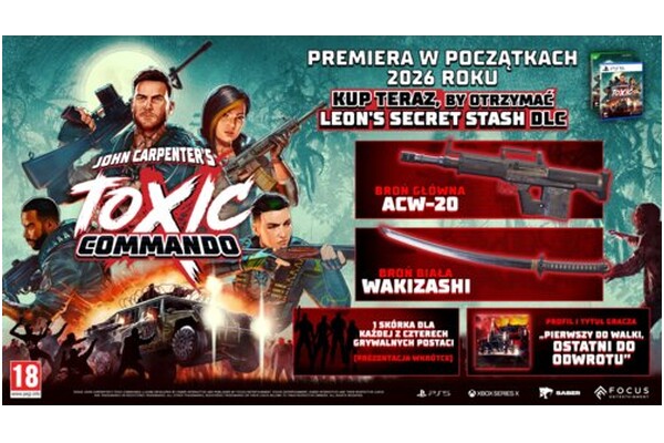 John Carpenters Toxic Commando PlayStation 5, Xbox (Series X)