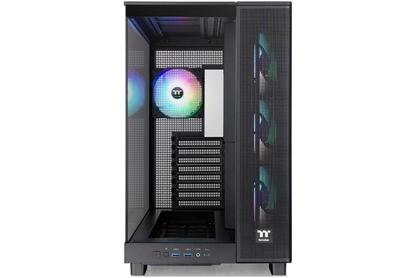 Obudowa PC Thermaltake 38 View TG Midi Tower czarny