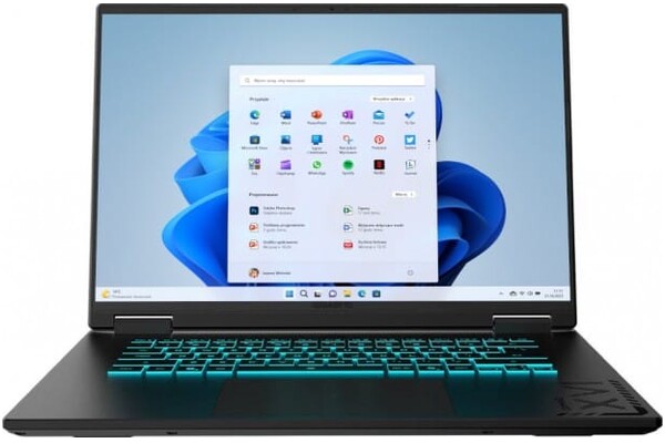 Laptop GIGABYTE A16 16.0" Intel Core i7 13620H Nvidia GeForce RTX 5060 32GB 1TB SSD Windows 11 Home czarny