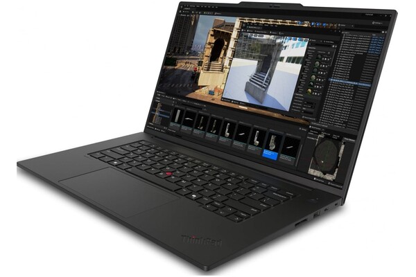 Laptop Lenovo ThinkPad P1 16.0" Intel Core Ultra 7 155U NVIDIA RTX 1000 Ada Generation 32GB 1TB SSD M.2 Windows 11 Professional czarny