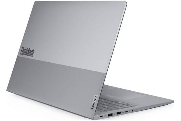 Laptop Lenovo ThinkBook 16 16.0" Intel Core Ultra 5 225U Intel 16GB 512GB SSD Windows 11 Professional srebrny