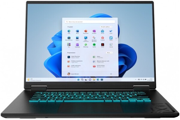 Laptop GIGABYTE A16 16.0" Intel Core i7 13620H Nvidia GeForce RTX 5060 4GB 1TB SSD Windows 11 Home czarny