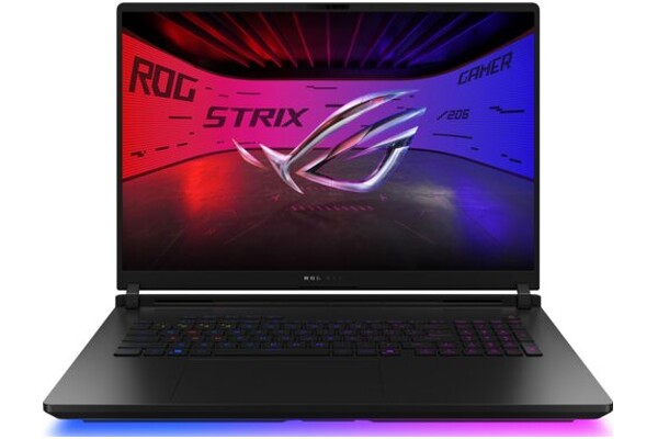 Laptop ASUS ROG Strix SCAR 18 18.0" Intel Core Ultra 9 275HX NVIDIA GeForce RTX 5080 64GB 2TB SSD Windows 11 Home czarny