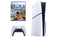 Konsola Sony PlayStation 5 Slim 1TB biało-czarny + Sackboy A Big Adventure + pad bezprzewodowy DualSense