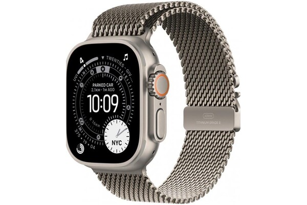 Smartwatch Apple Watch Ultra 3 srebrny