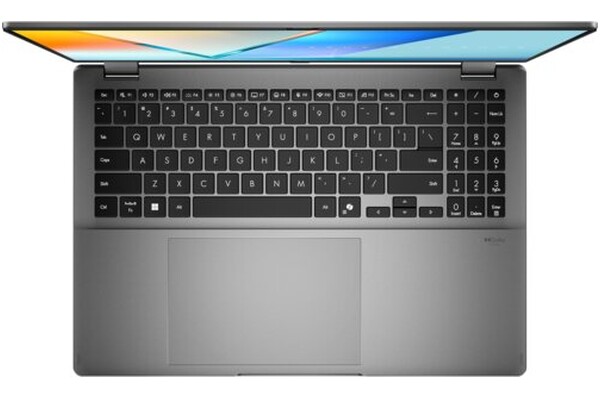 Laptop ASUS Vivobook Flip 16 16.0" Intel Core Ultra 7 258V NVIDIA GeForce RTX 5050 32GB 1TB SSD Windows 11 Home szary