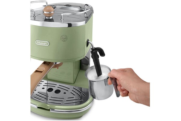 Ekspres De’Longhi Icona Vintage ECOV311GR automatyczny zielony