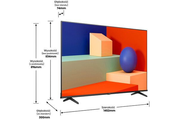 Telewizor Hisense 70A6K 70" 4K Ultra HD