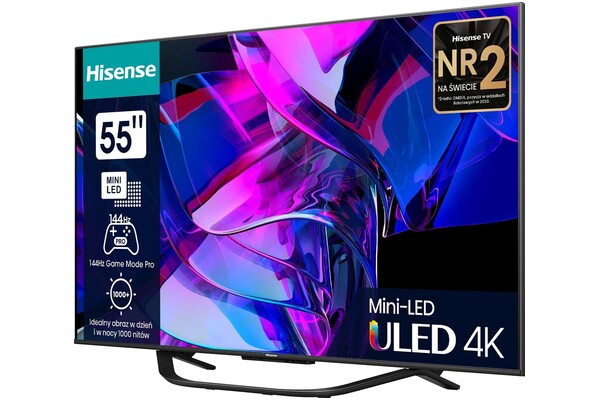 Telewizor Hisense 55U7KQ 55" 4K Ultra HD