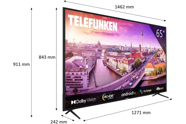 Telewizor TELEFUNKEN 65UG8450 65" 4K Ultra HD