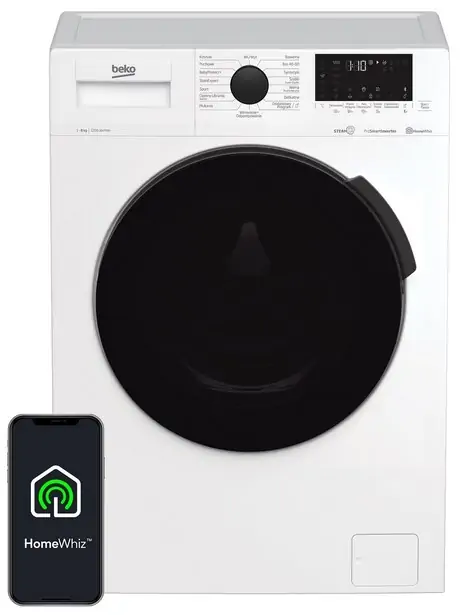 Beko WUE6624XBWS SteamCure